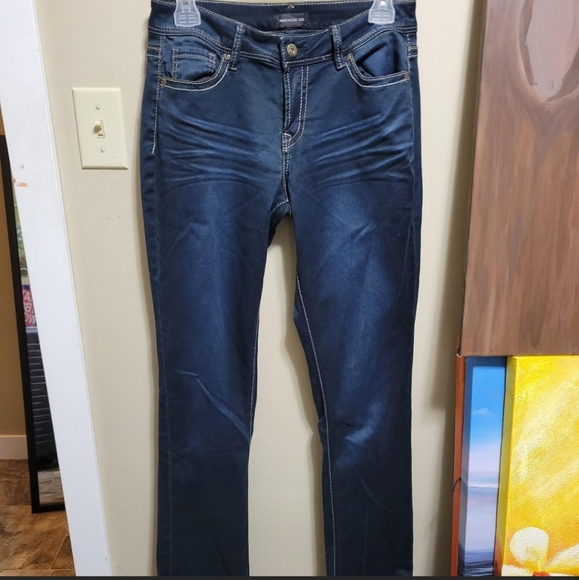 Warehouse One Indigo Bootcut Denim Jeans - Picture 2 of 6